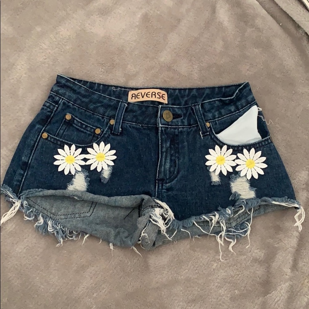 Jean shorts